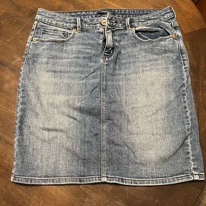 Jean skirt